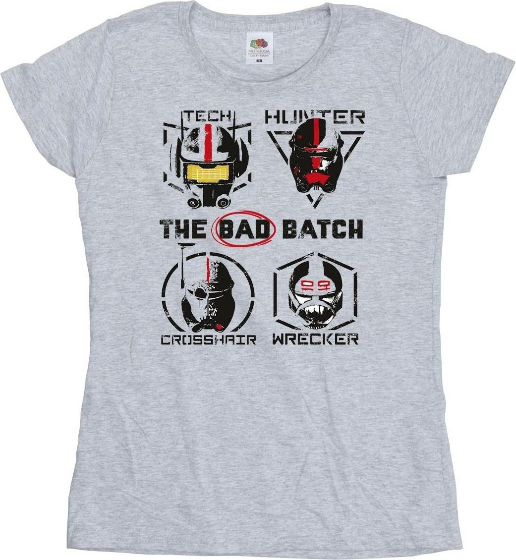 star wars t-shirt clone force 99 cotton ladies