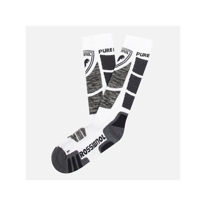 rossignol ski socks pure elite white m
