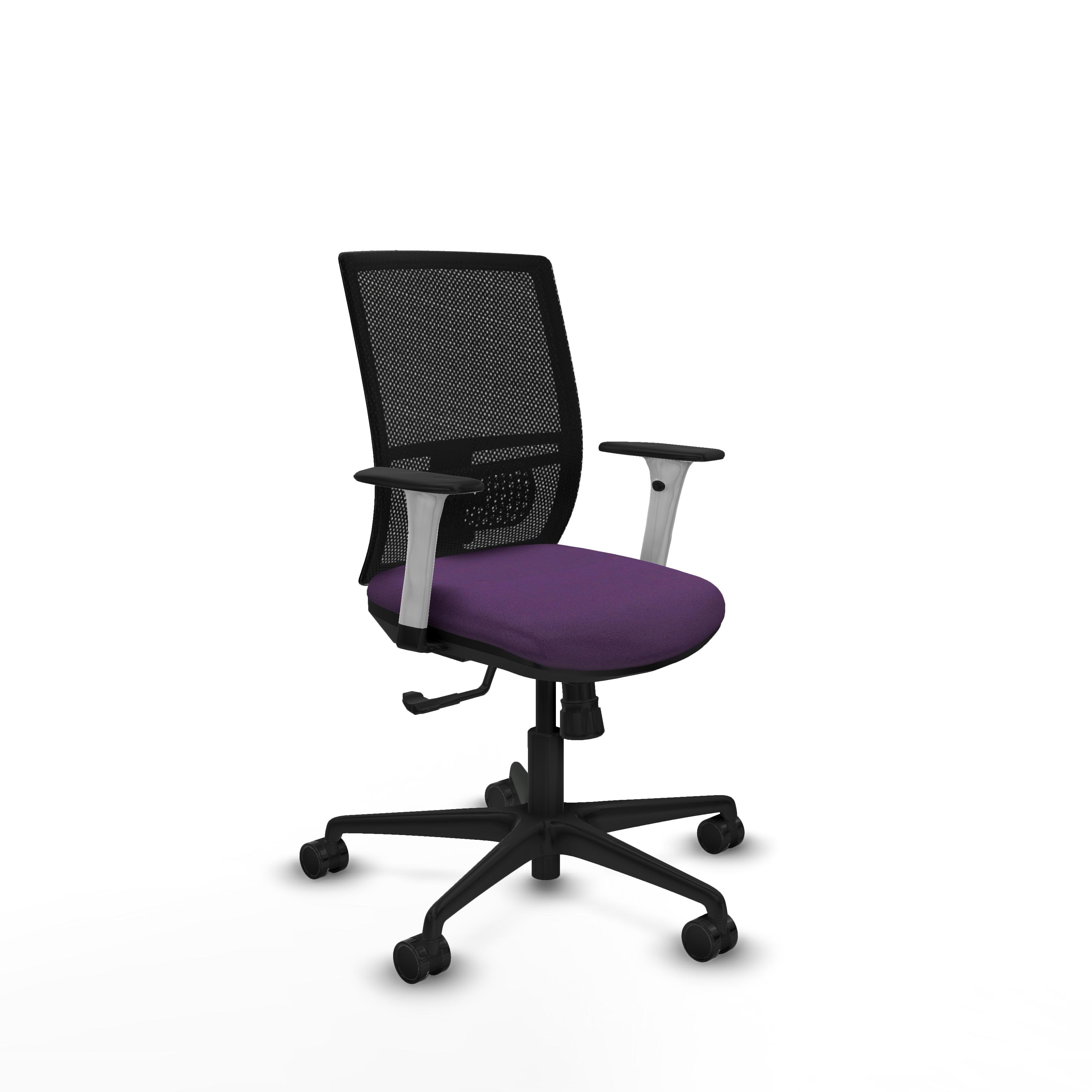 piqueras y crespo office chair yunquera sincro white adjustable height