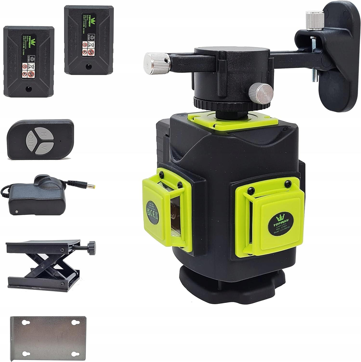 topway laser level 3d 25m rechargeable