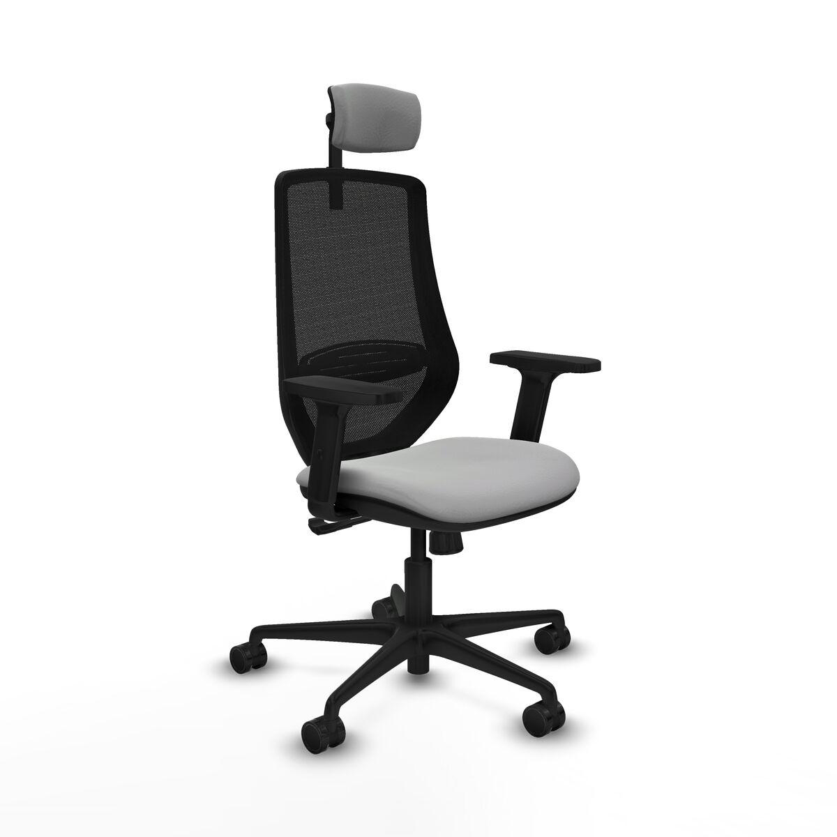 piqueras-y-crespo office chair mardos grey 2d arms