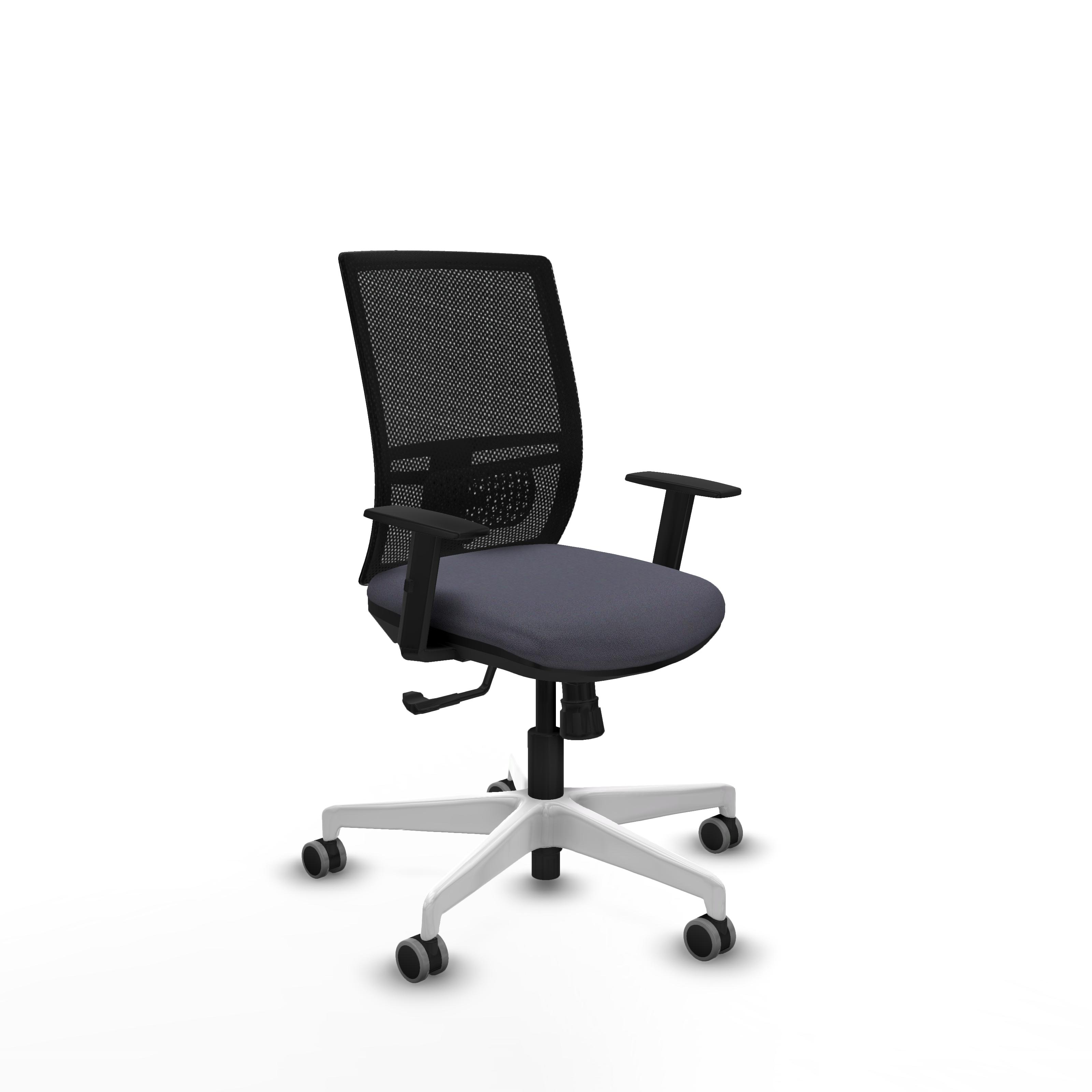 piqueras y crespo office chair yunquera ergonomic foam black