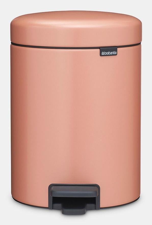 brabantia pedal bin newicon 5l warm copper