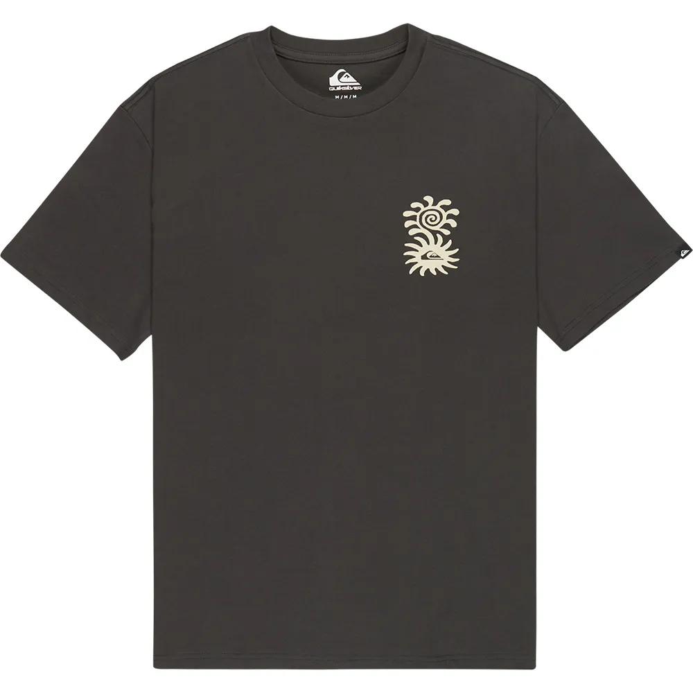 quiksilver t-shirt evo blossom of peace black s