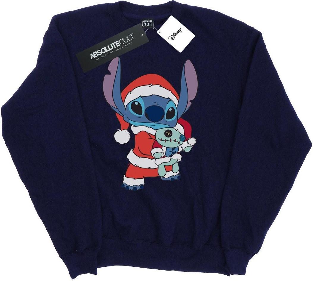 disney sweatshirt lilo and stitch christmas 50 cotton 50 polyester