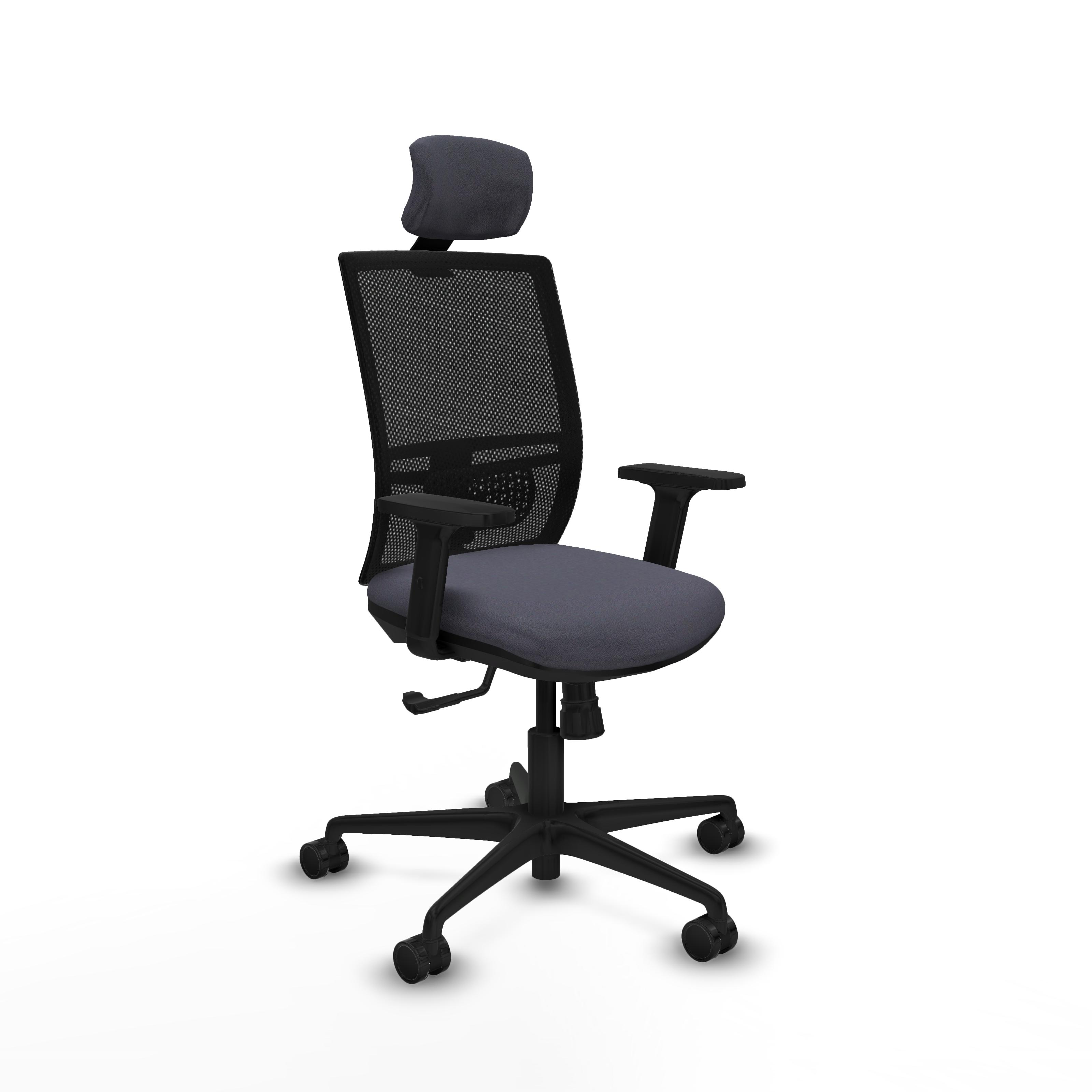 piqueras y crespo office chair yunquera ergonomic black