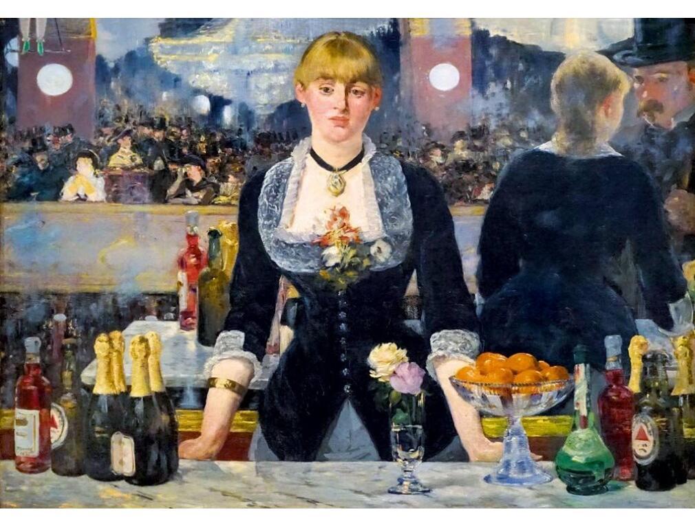 bluebird jigsaw puzzle a bar at the folies-bergere 1000 pieces