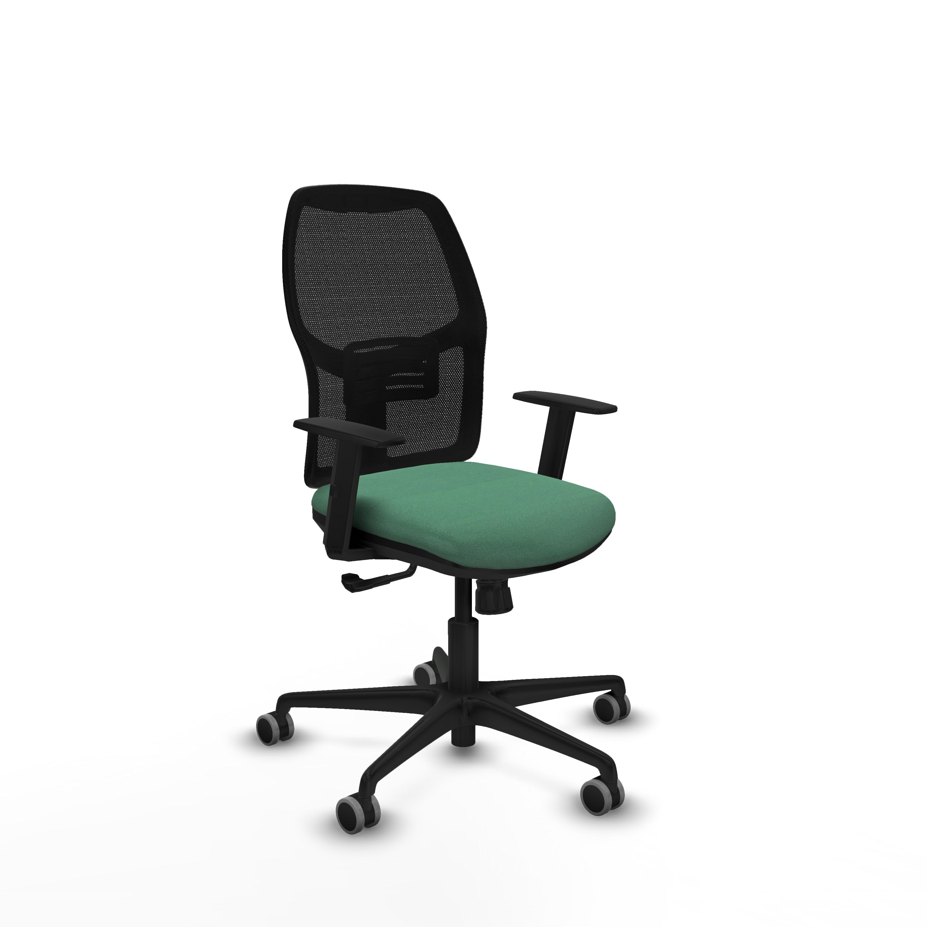 piqueras y crespo office chair alfera black 50mm foam
