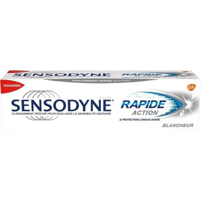 sensodyne toothpaste rapid action blancheur 75ml