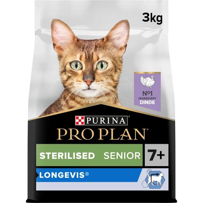 purina cat food sterilised adult 7+ turkey 3kg