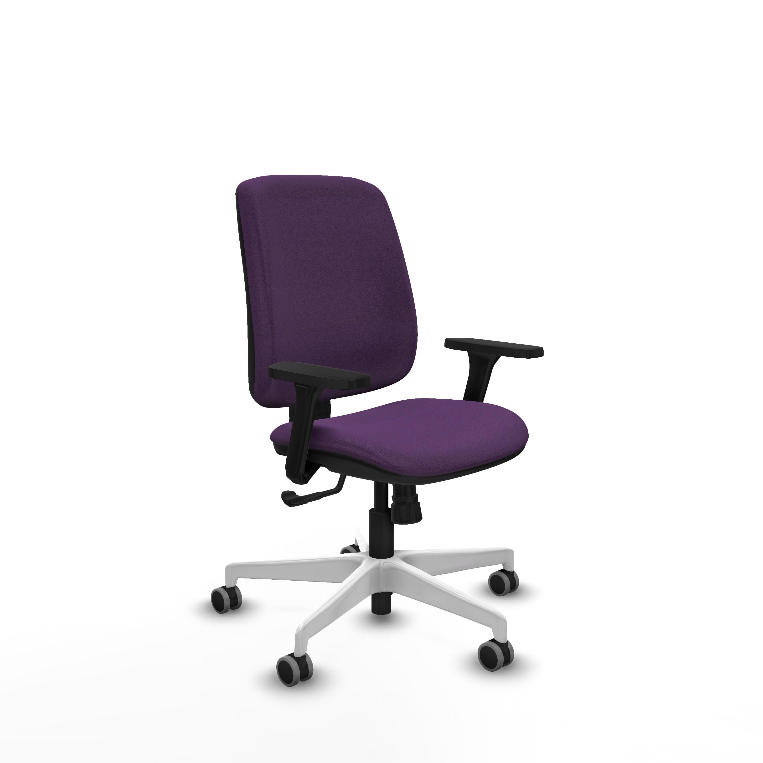 piqueras y crespo office chair alares violet fabric 1kg