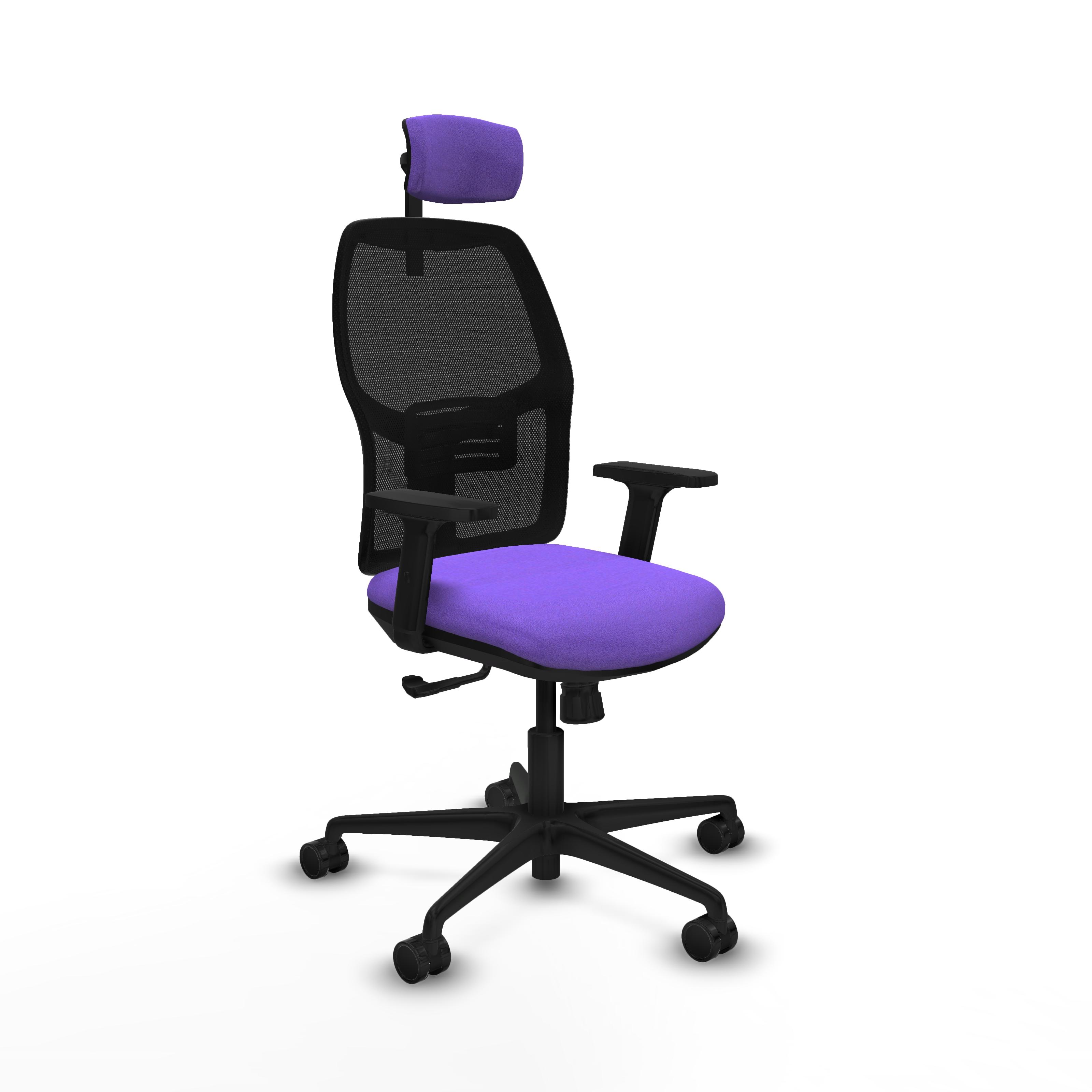 piqueras y crespo office chair alfera black adjustable armrests