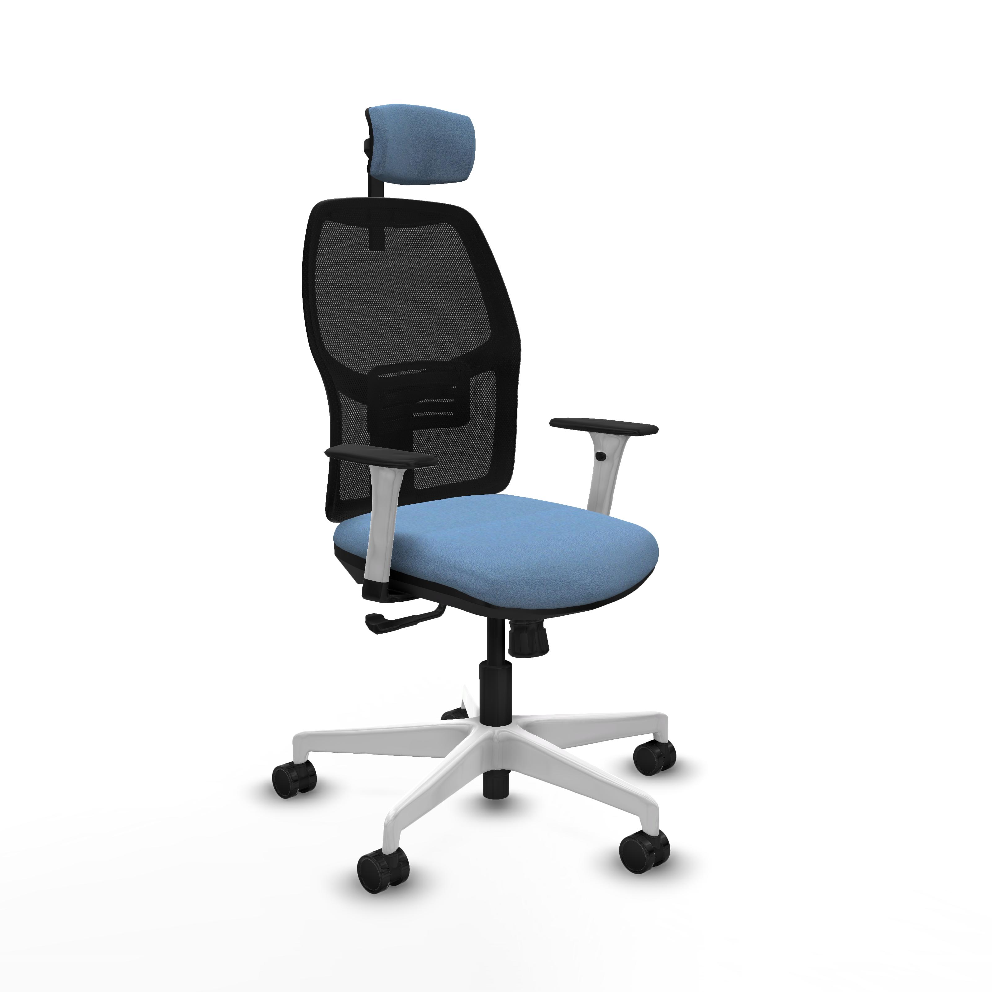 piqueras y crespo office chair alfera white adjustable armrests