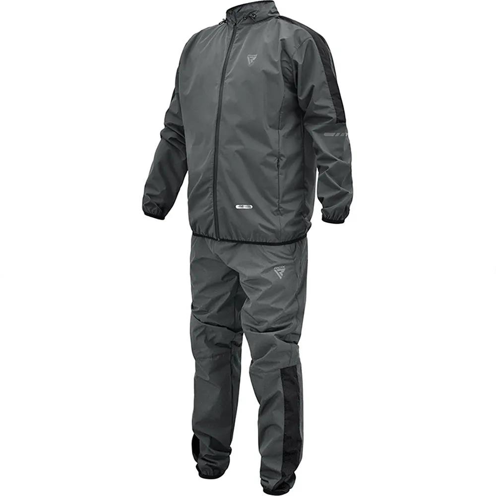 rdx sauna suit c1 gray xl