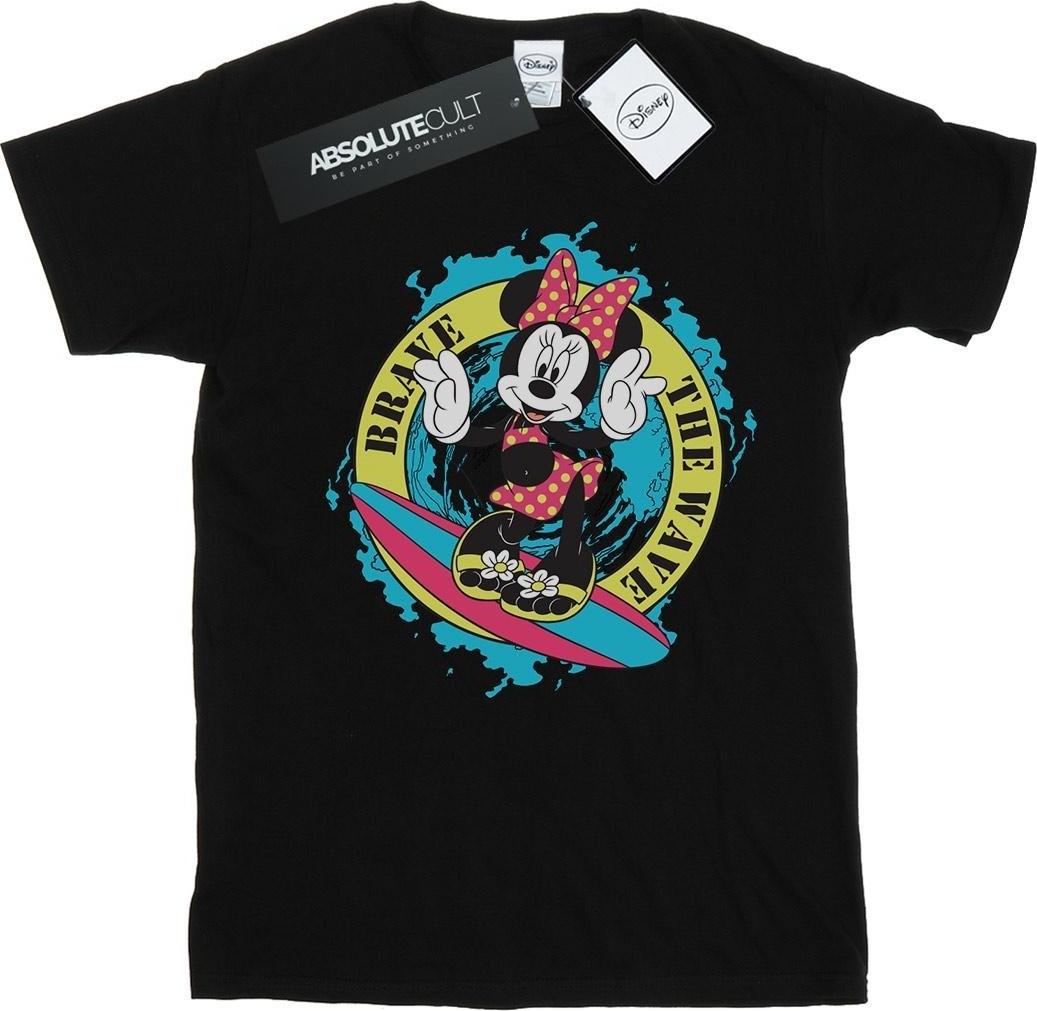 disney t-shirt brave the wave black xl