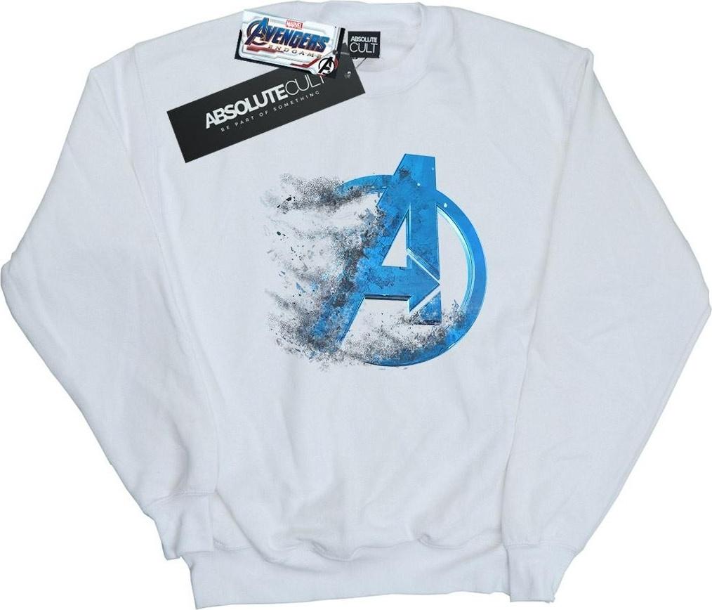 marvel sweatshirt avengers endgame printed white m