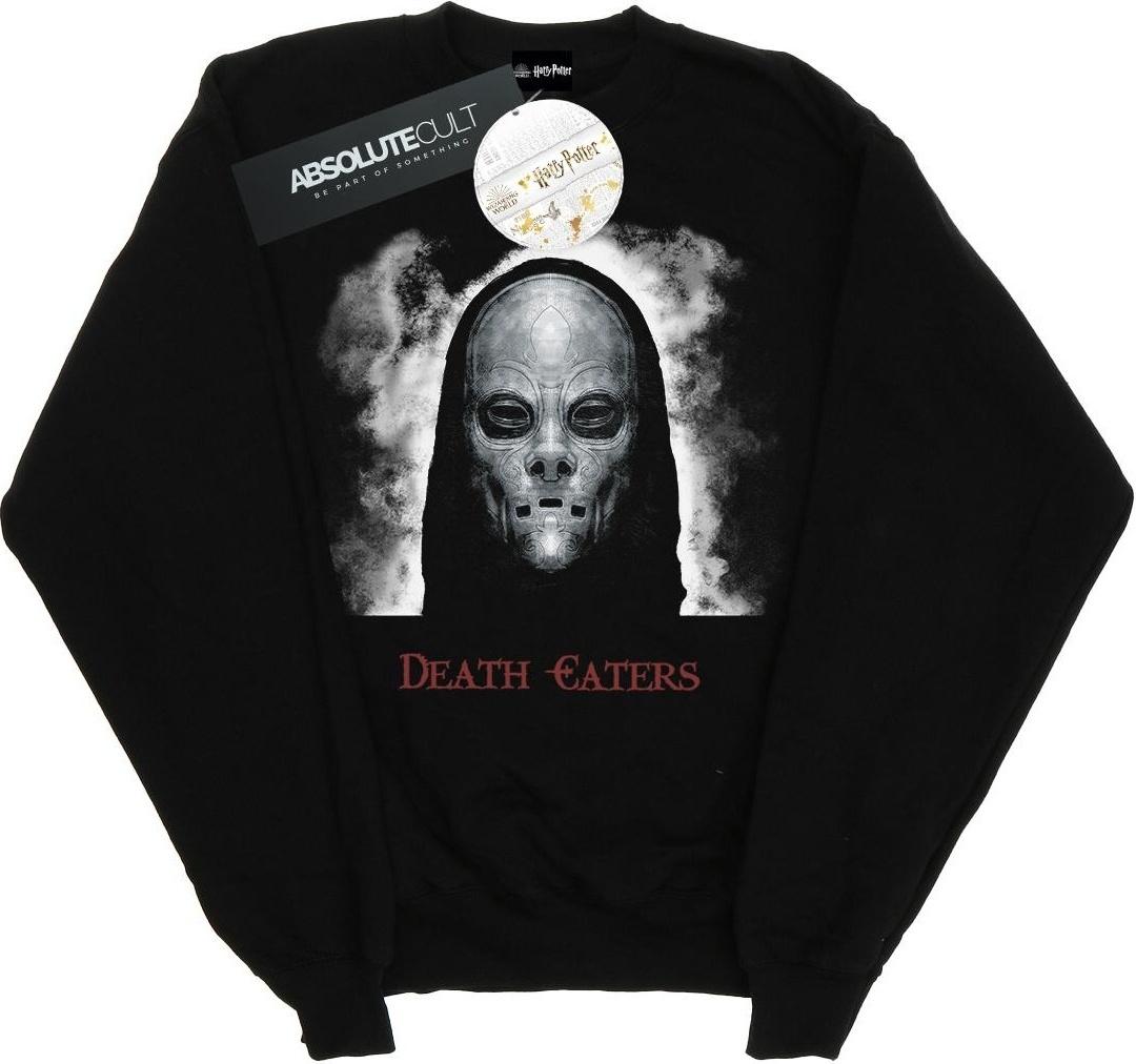 harry potter sweatshirt death eater mask black l
