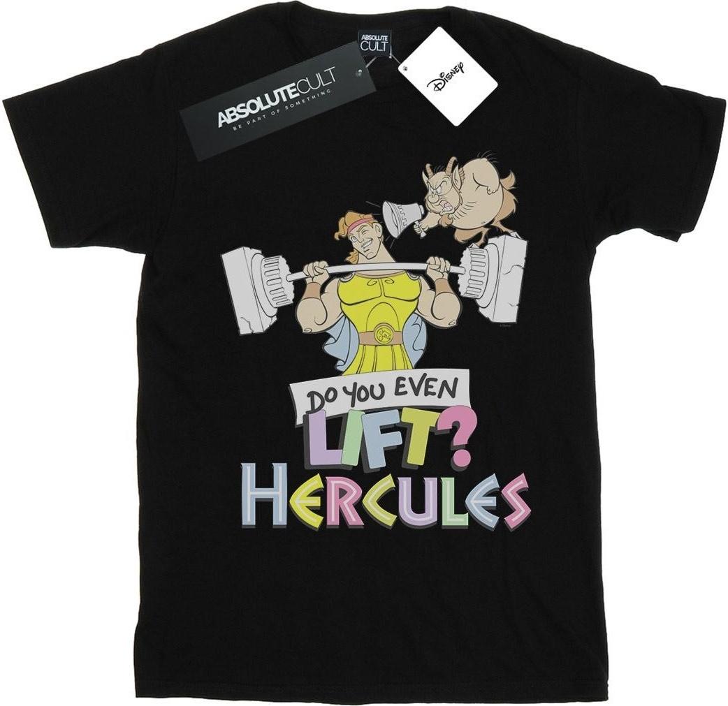 disney t-shirt do you even lift boyfriend fit black