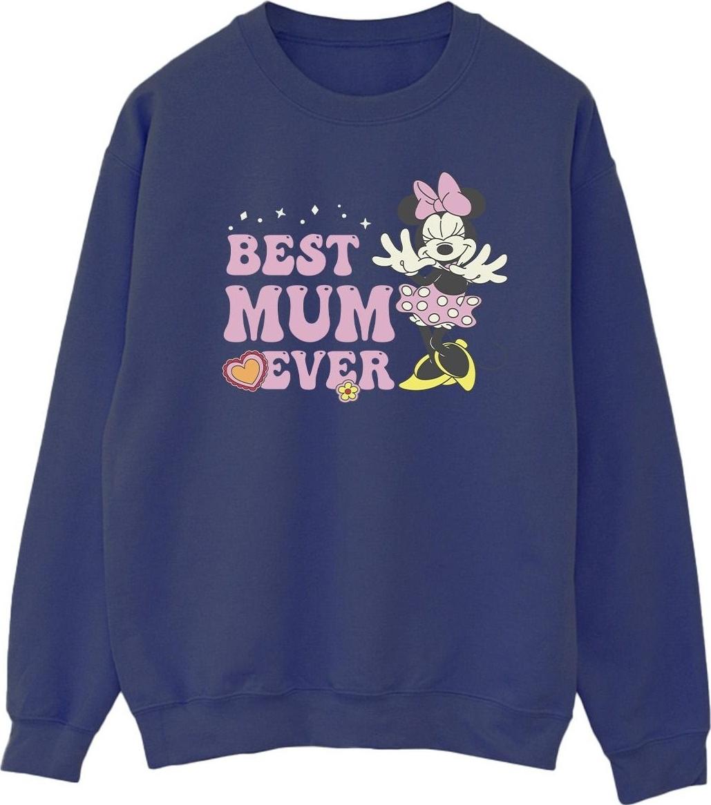 disney sweatshirt best mum ever navy blue