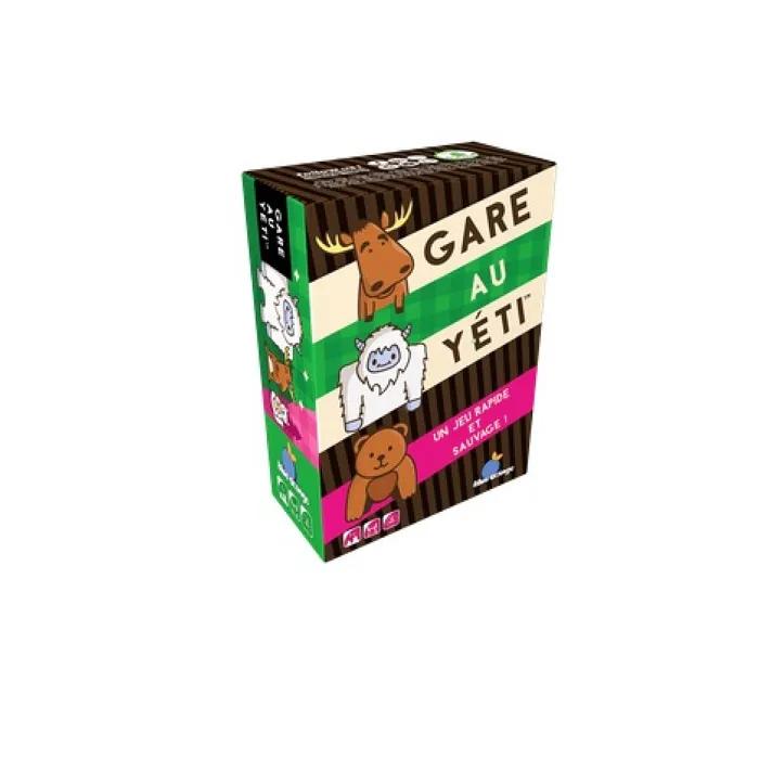 gare au yeti board game rapidite et observation