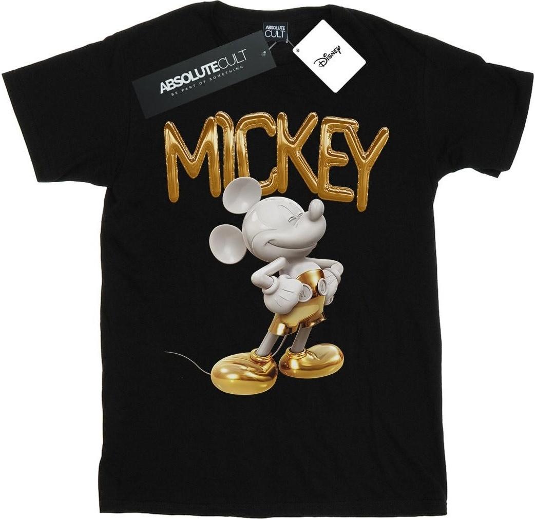 disney t-shirt mickey mouse statue black xl