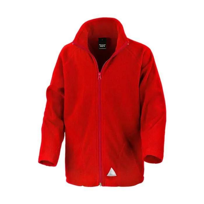 result microfleece jacket youth red xl12/14