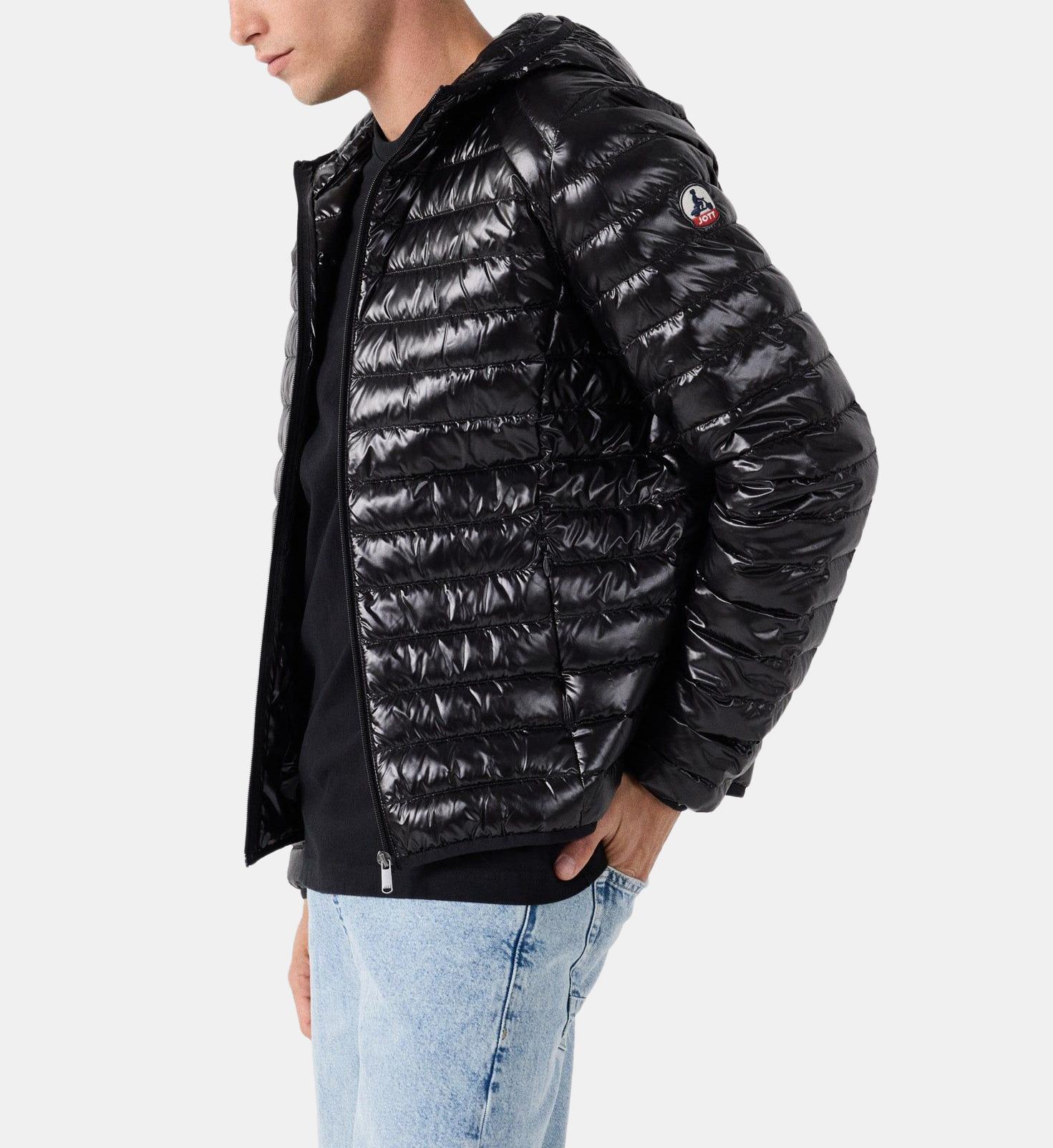 just-over-the-top padded jacket nico shiny black m