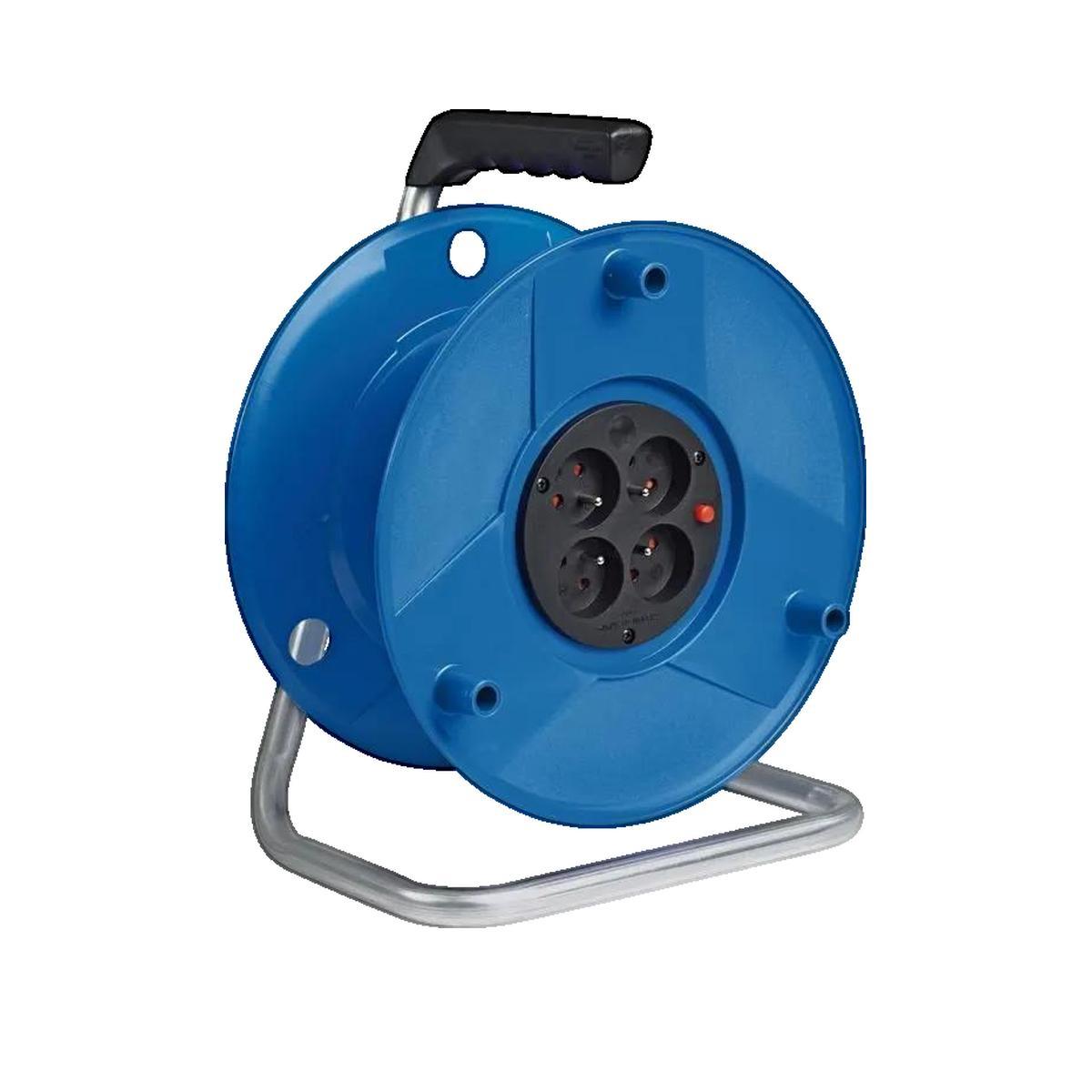 brennenstuhl cable reel standard s 4 sockets 50m