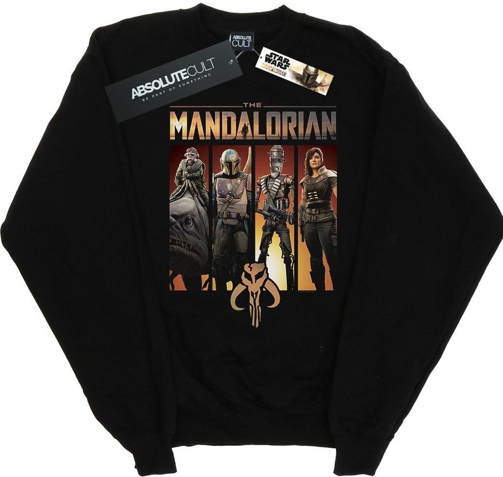 star wars sweatshirt the mandalorian black l