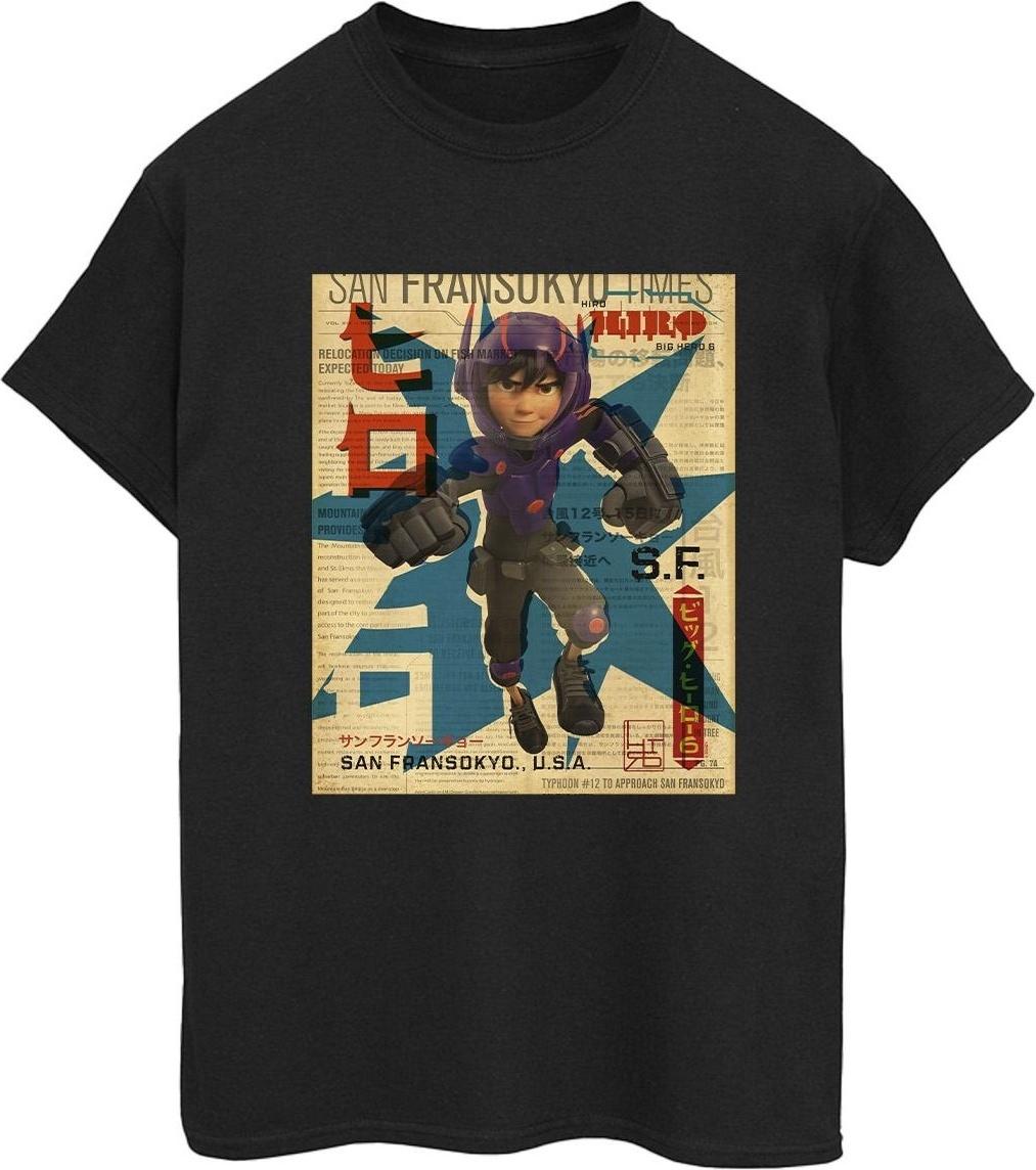 disney t-shirt big hero 6 baymax hiro boyfriend