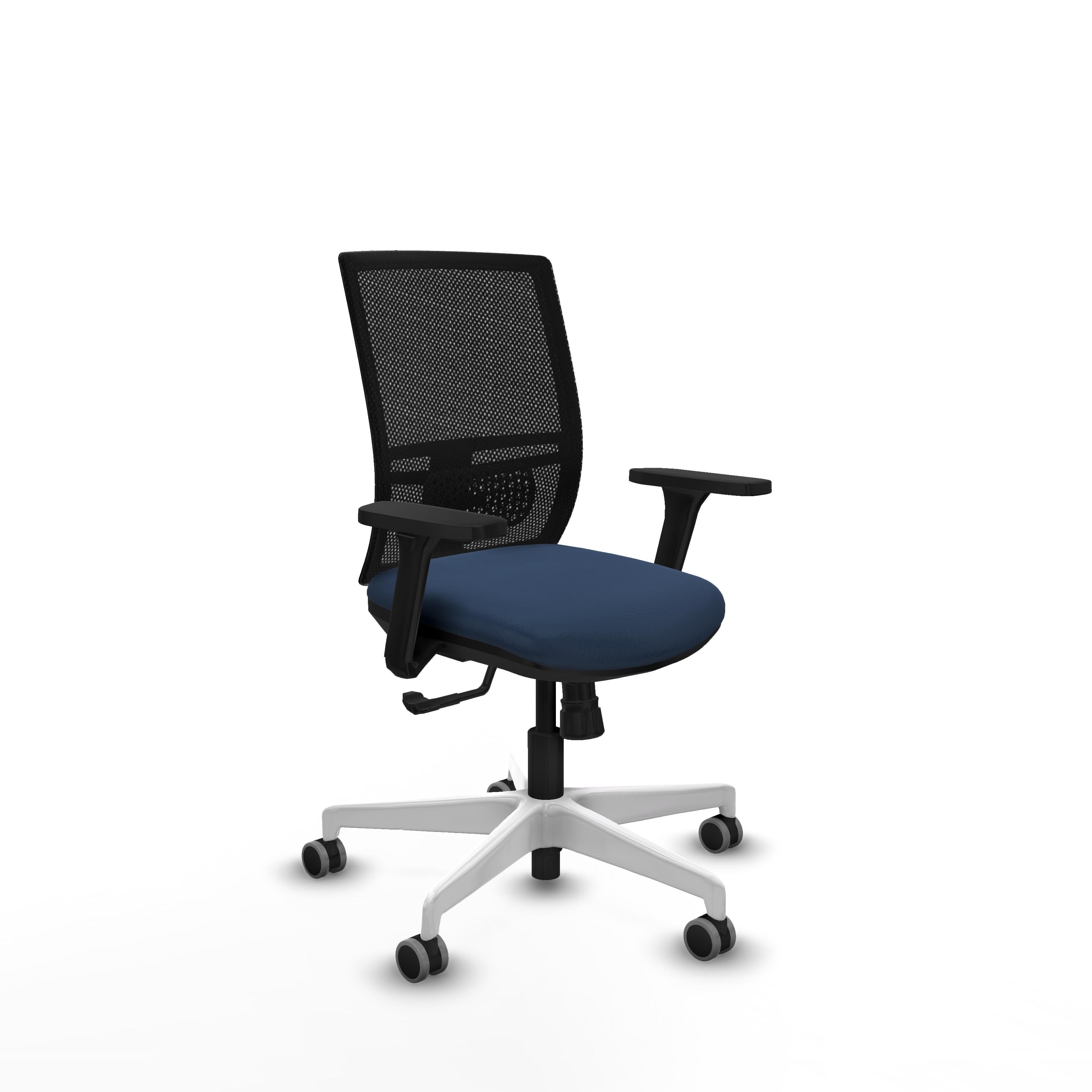 piqueras y crespo office chair yunquera black faux leather