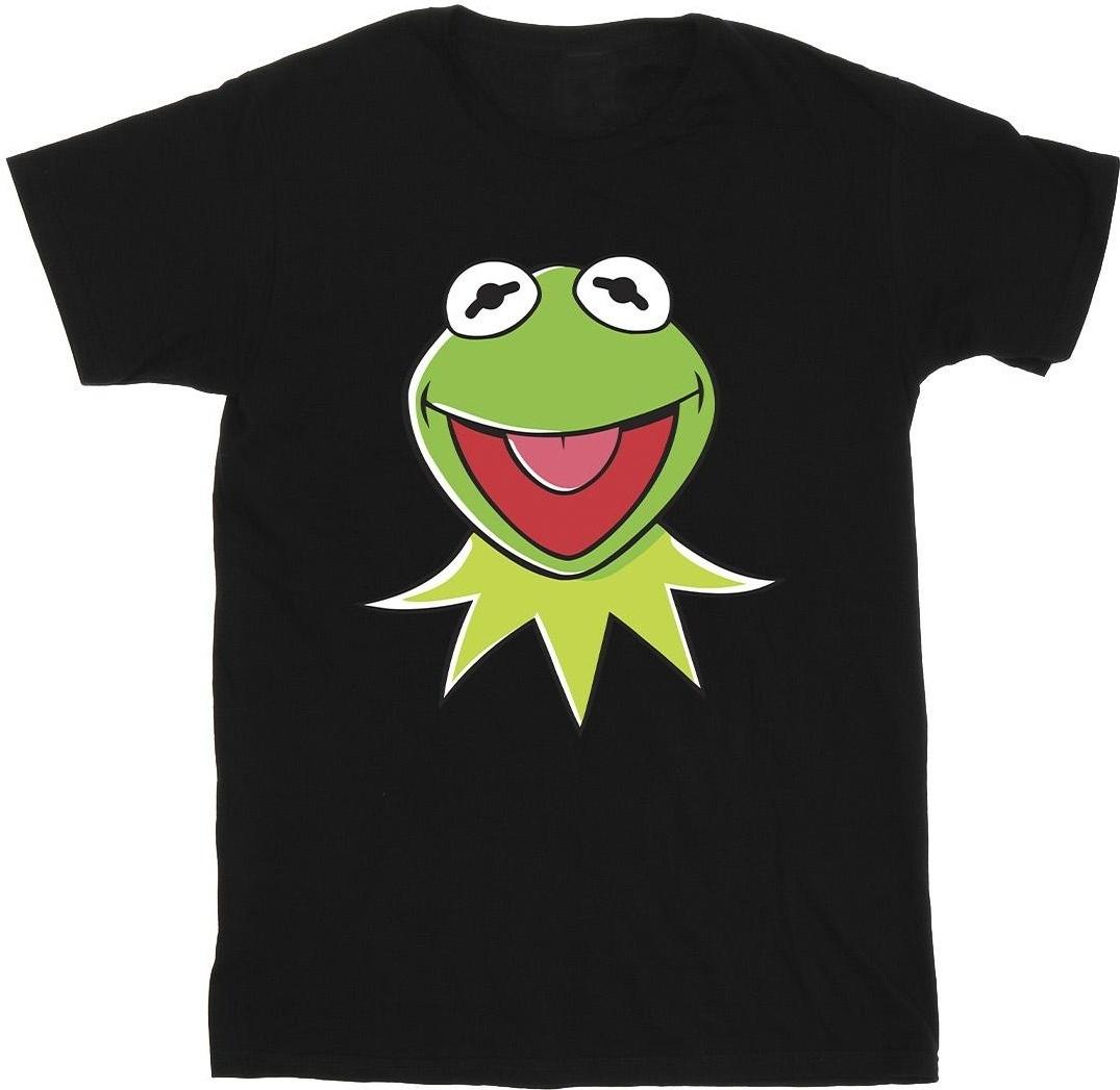 disney t-shirt muppets kermit head black xl