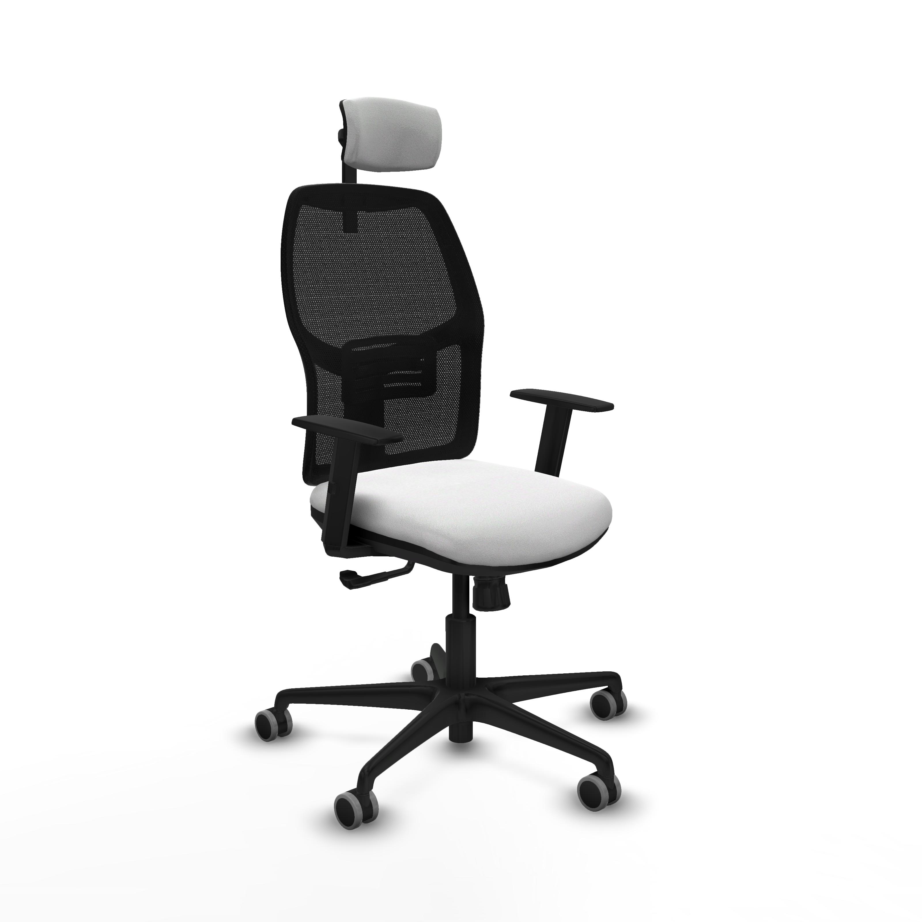 alfera office chair ergonomic black adjustable armrests
