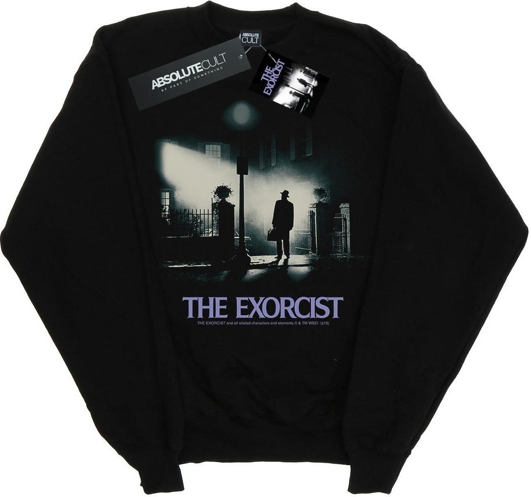 the exorcist sweatshirt movie poster black l