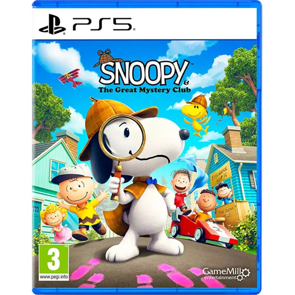 gamemill video game snoopy & the great mystery club ps5