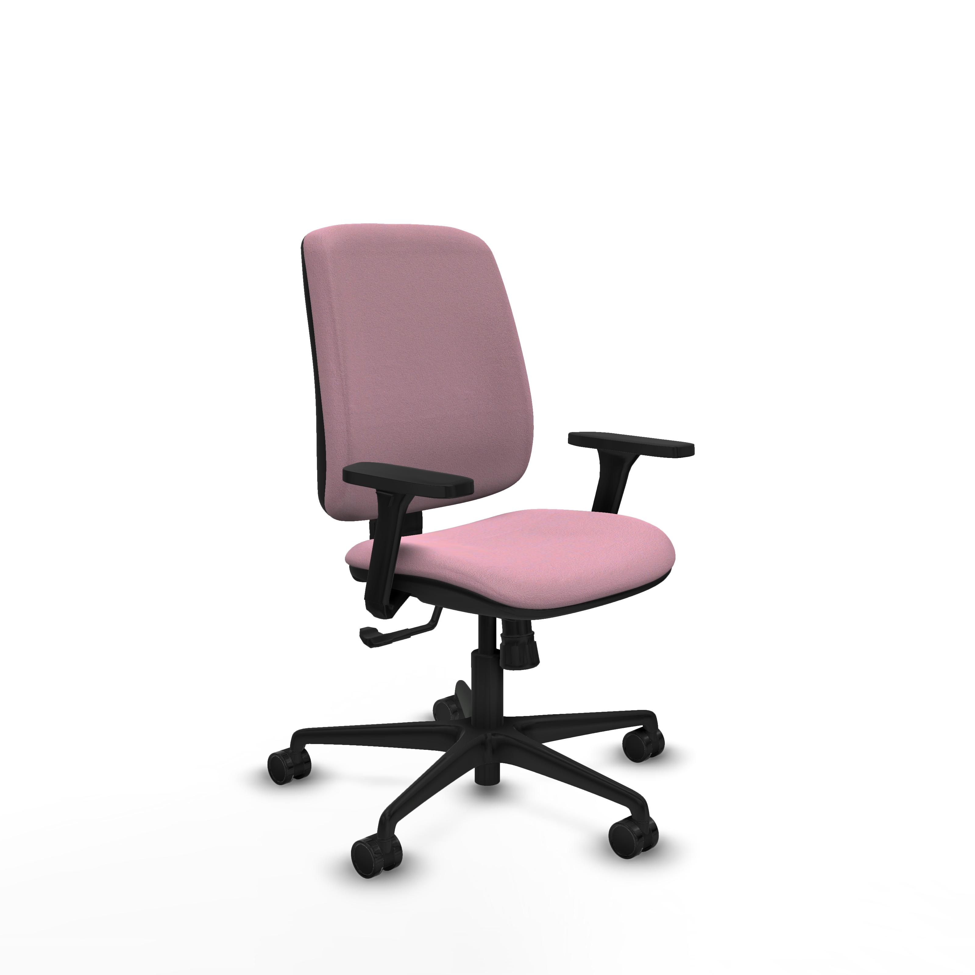 alares office chair ergonomic adjustable rose