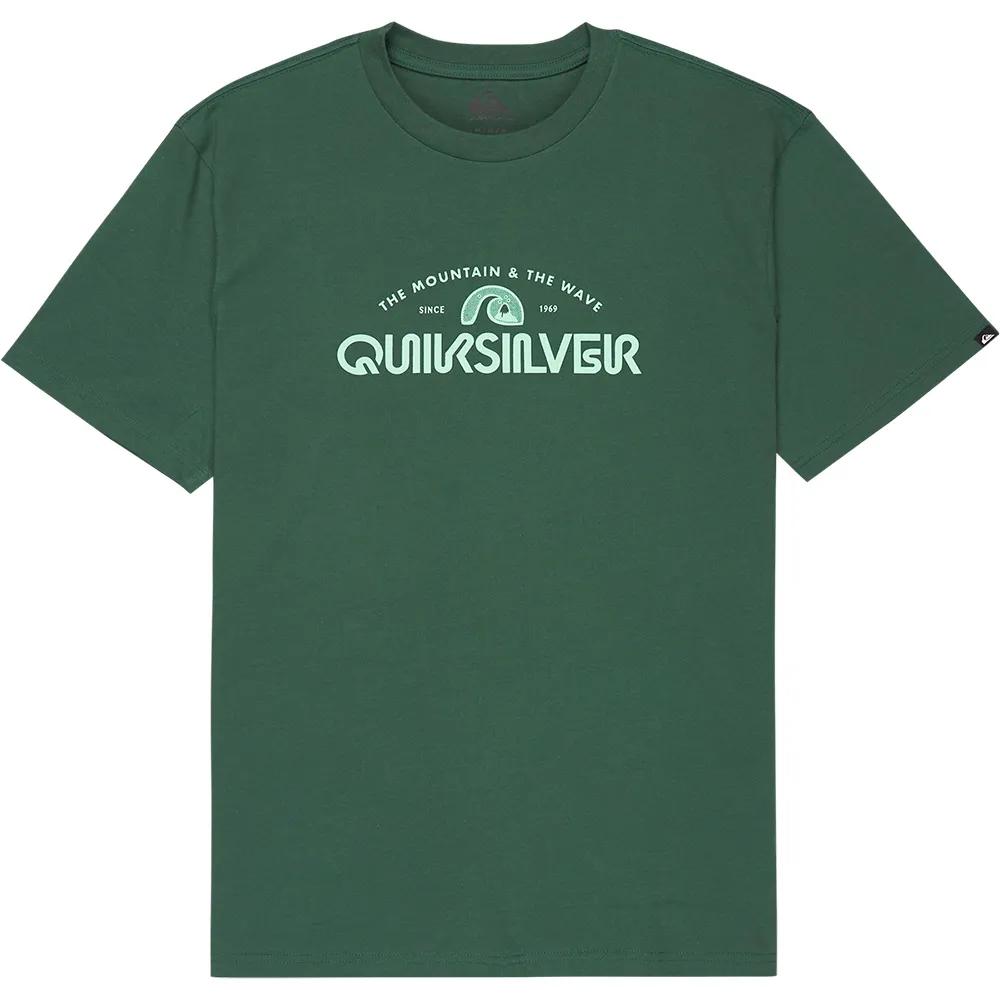 quiksilver t-shirt ev vista green l