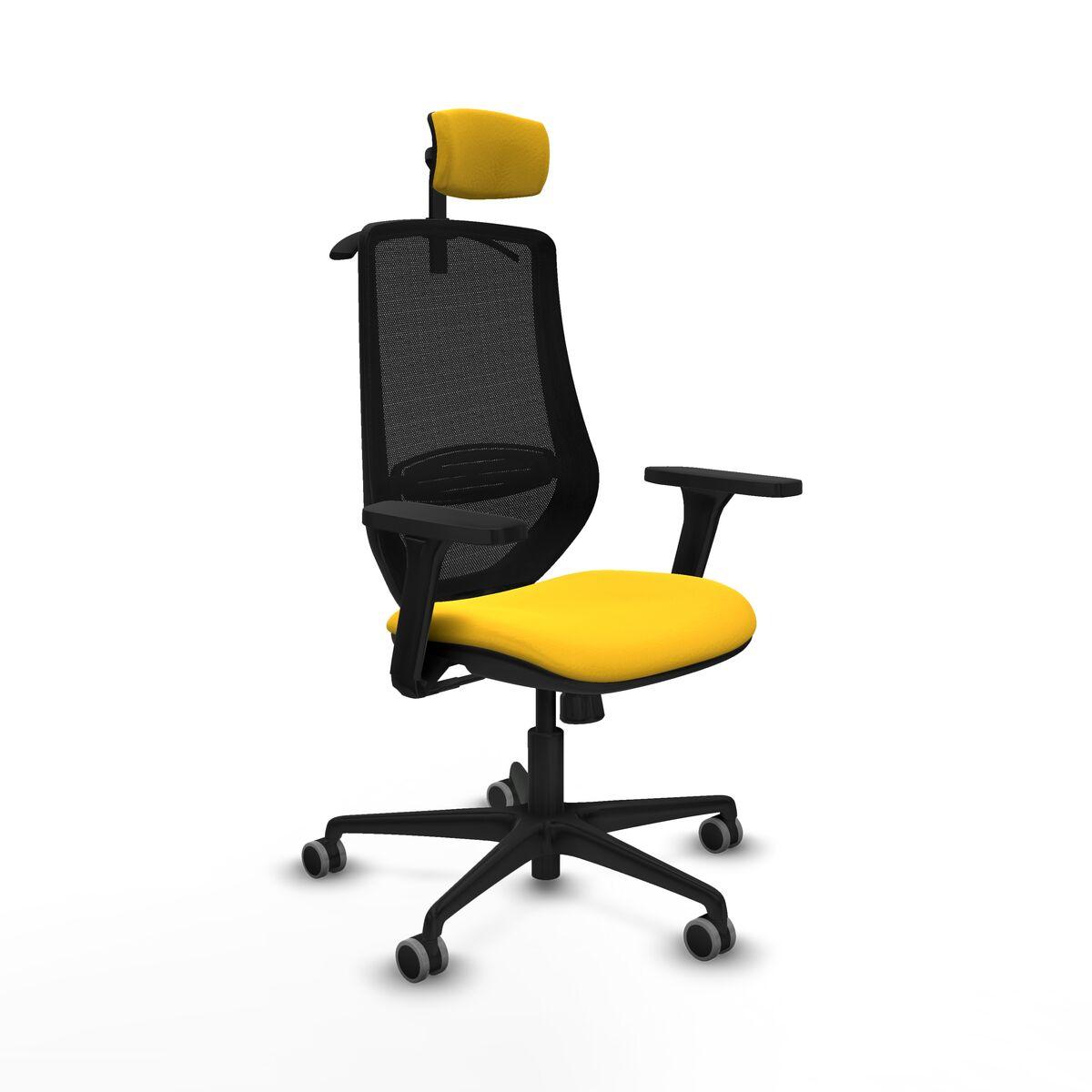 piqueras y crespo office chair d036g2h yellow