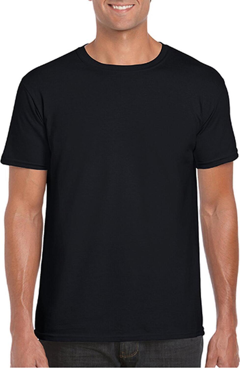 gildan t-shirt softstyle black s