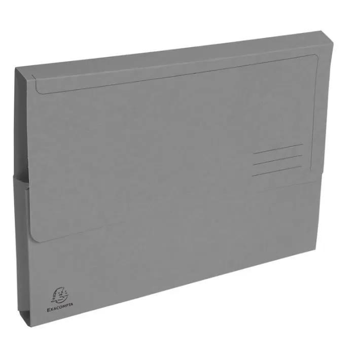 exacompta document folder forever a4 grey 50 pack