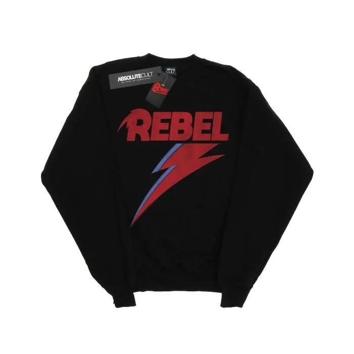 david bowie sweatshirt rebel distressed xl