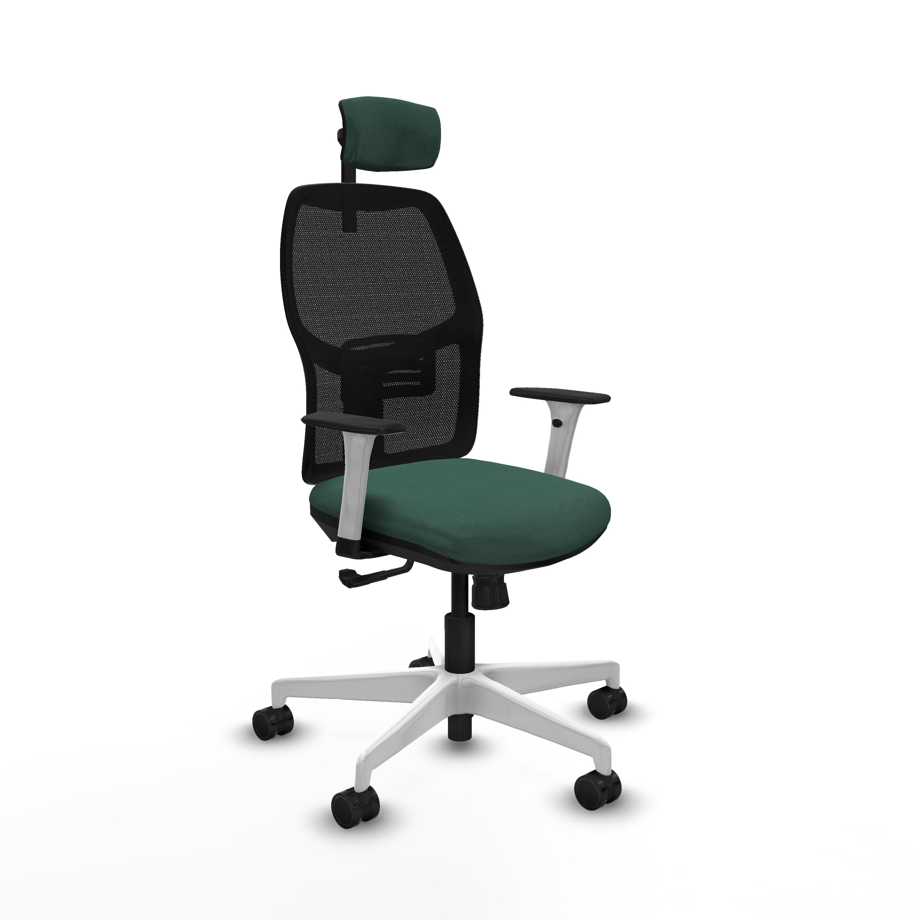 piqueras y crespo office chair alfera white high density foam