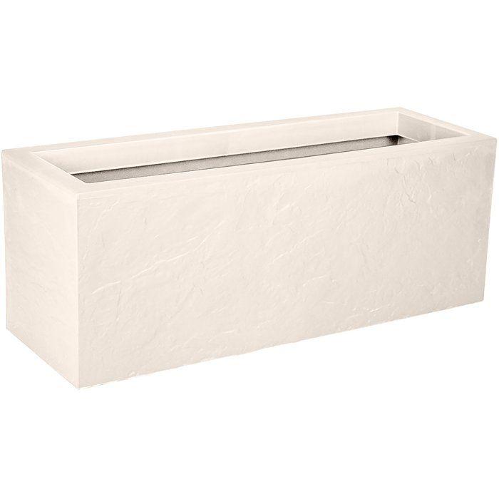 eda planter volcania up 57l beige calcaire