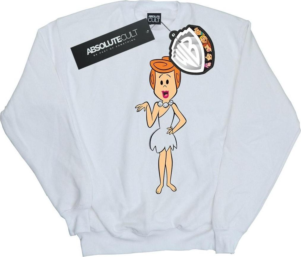 the flintstones sweatshirt wilma flintstone classic pose white xxl