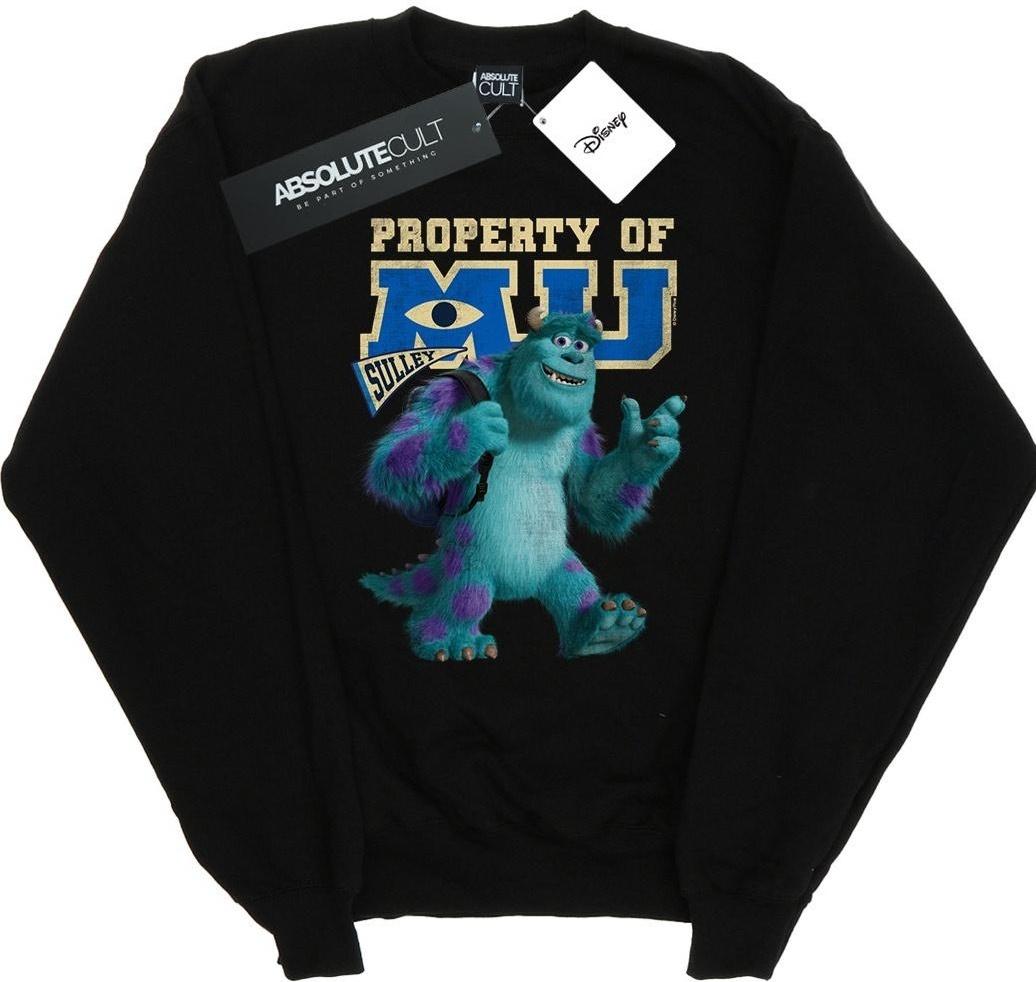 disney sweatshirt monsters university property of mu black xxl