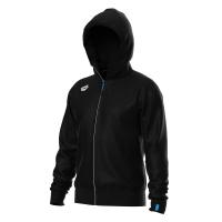 arena hooded sweatshirt team panel black 2xl