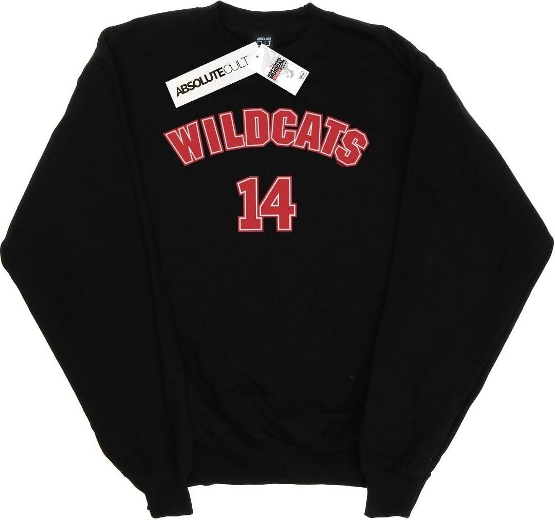 disney sweatshirt high school musical wildcats 14 black xl
