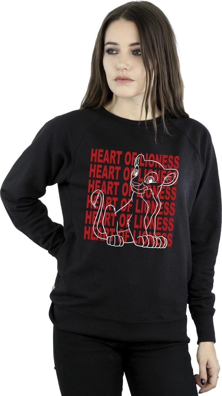 disney sweatshirt the lion king heart of a lioness black l