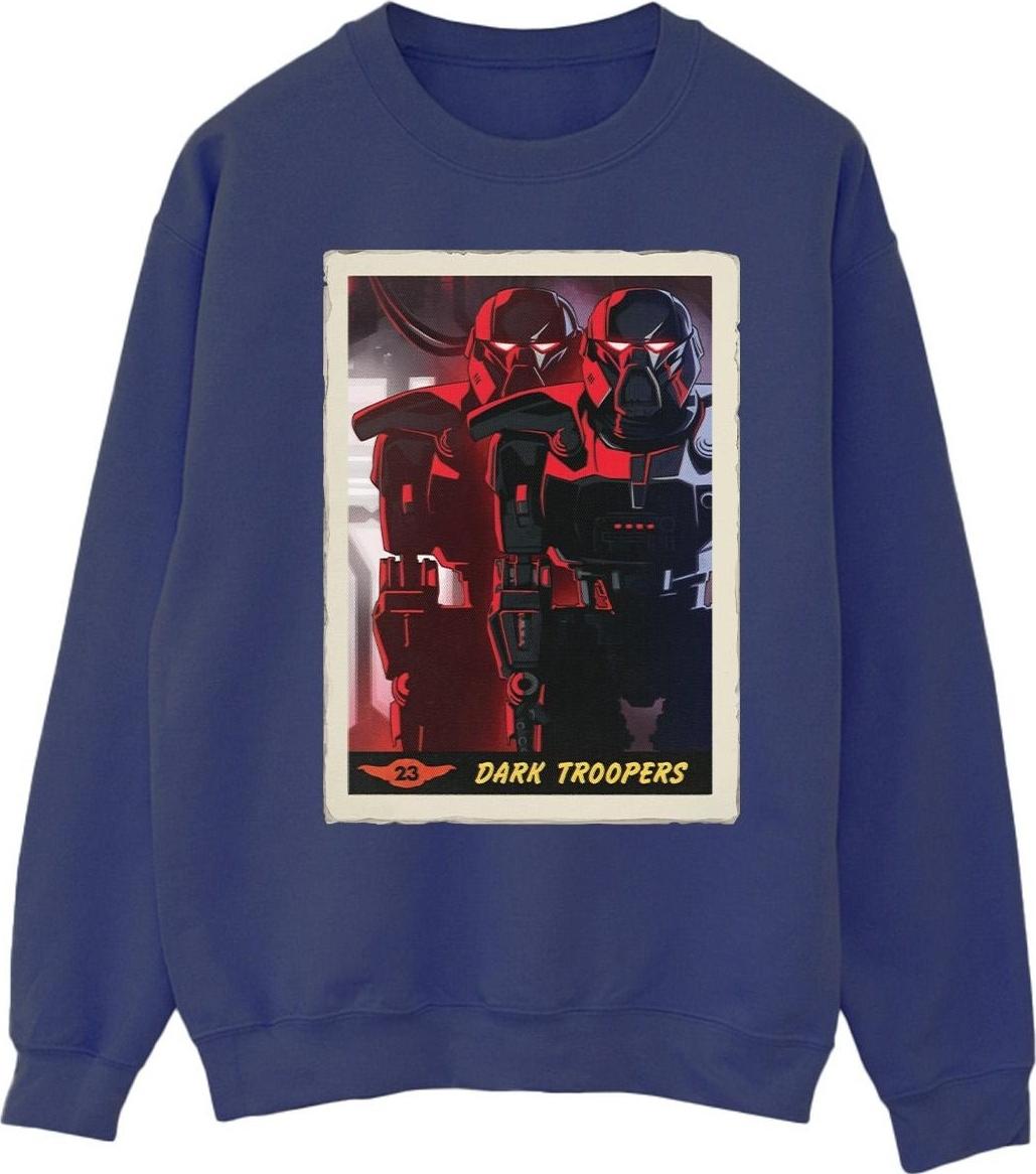 star wars sweatshirt the mandalorian navy blue 5xl