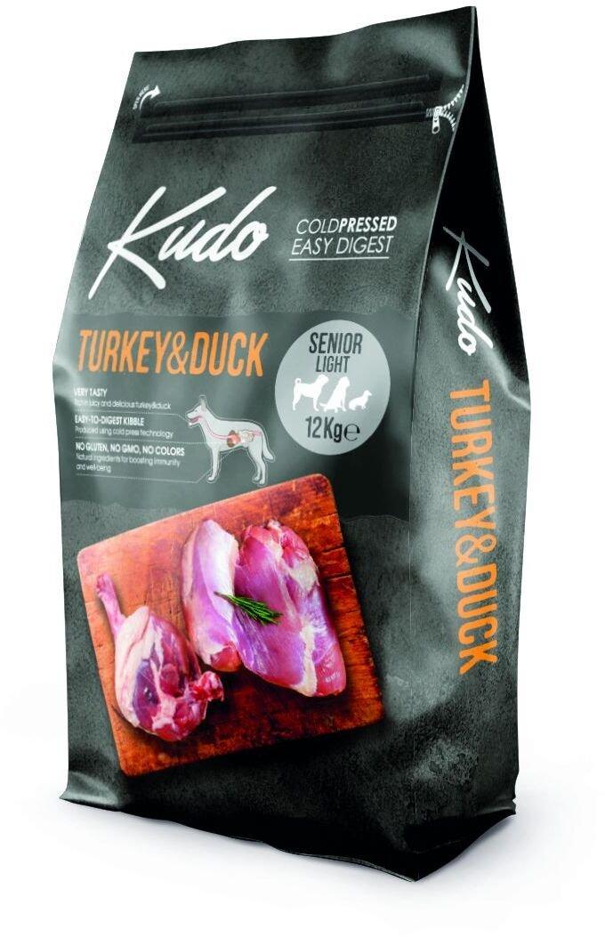 kudo dry dog food indyk&kaczka senior/light 12kg